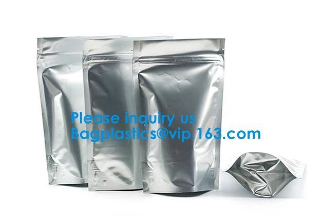 Custom Printing Shiny Laser Holographic Foil Pouch Bag,Zip lockk Zipper Stand Up Pouch Bags, Mylar Food Aluminum Foil Bag