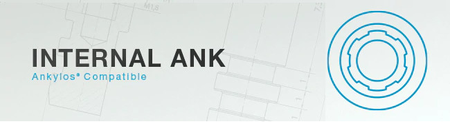 Dentsply Ankylos® Titanium Temporary Abutment Compatible 3.5/4.5/5.5/7.0mm (Engaging & Non-Engaging)