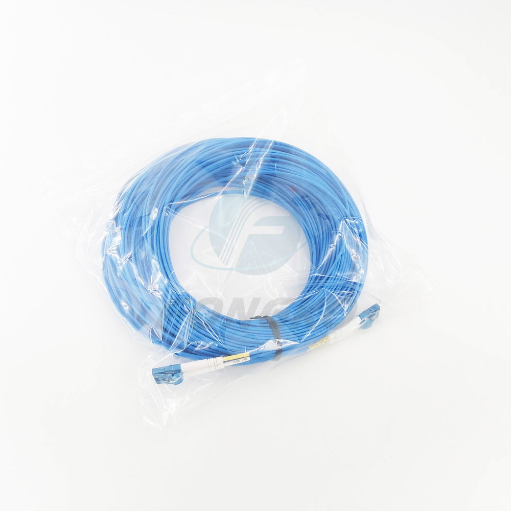 3m LC/UPC-LC/UPC Duplex Blue Fiber Optic Armored Patch Cord With Lszh Jacket