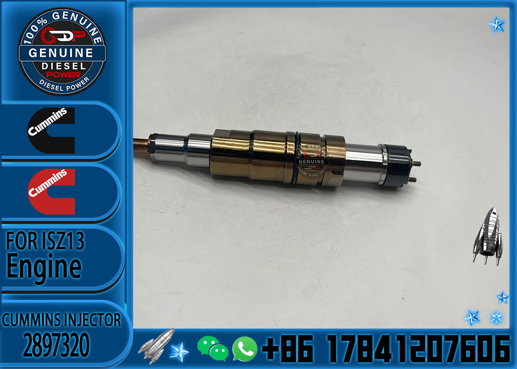 ISX15 Diesel Engine Parts Common Rail Injector 2897320 XPI Fuel Injector 2897320N 4384363 5579419