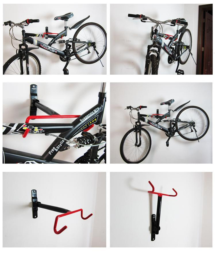Mountain bicycle wall hook coat hanger to display and storage