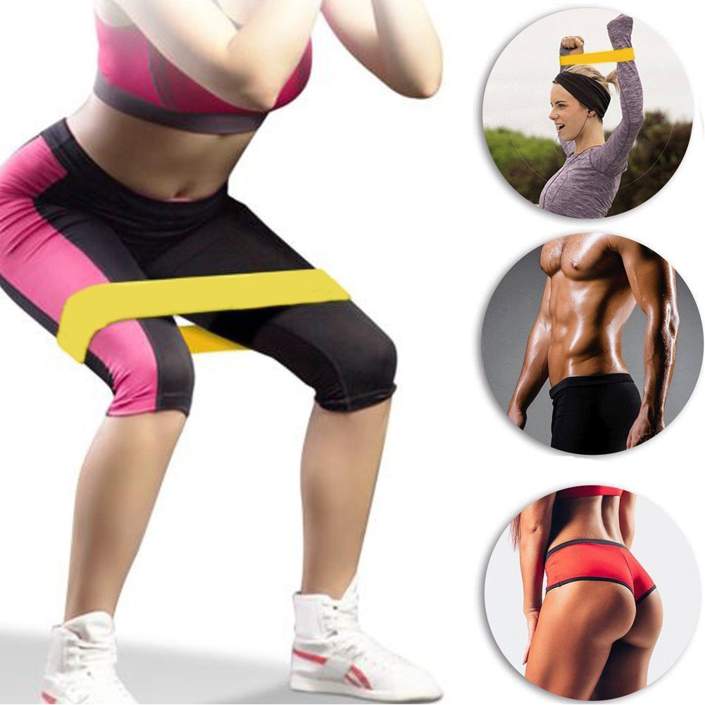 5 Pcs BSCI Latex Resistance Band Set Elastic Bands Body Shaping