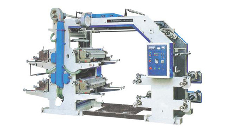 YT-1200 Plastic Manufacturing Machine Four Color Flexo Printing Machine