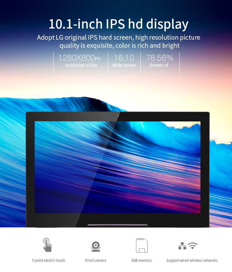 OEM L Shape 17.3" 1.3GHZ All In One Touch Screen PC With WIFI Android 6.0