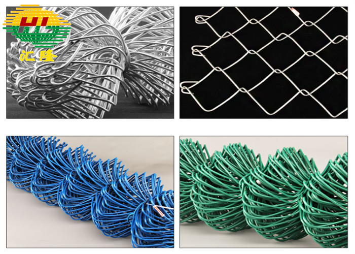 Wire Diameter 2.5-3mm Galvanized Iron Chain Link Fencing