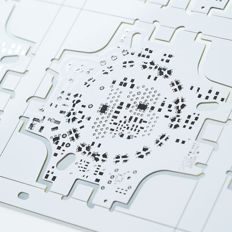 White Ink PCBA SMT Flame Retardant 4 Single And Double Sided PCB