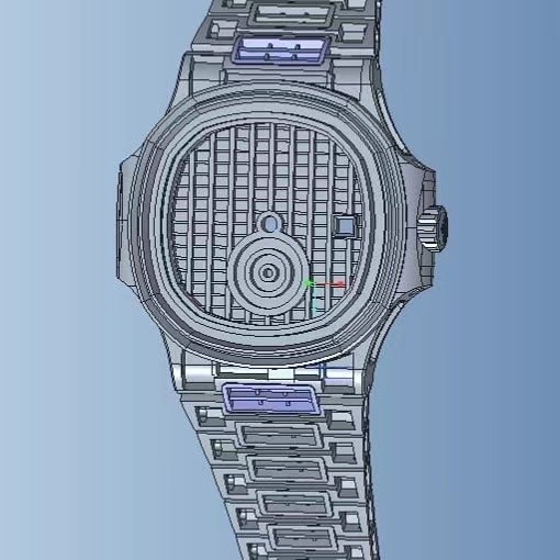 Men Brand Moissanite Diamond Watches Handmade Inlay Buss Down Watch VVS