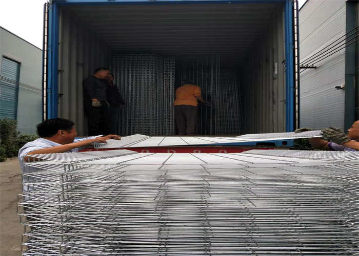 Galvanized Roll Top BRC Welded Wire Mesh Fence For Airport