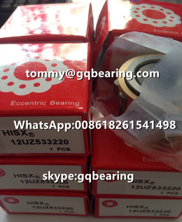 HISX 12UZ533220 Eccentric Bearing 12UZ533220 Brass Cage Cylindrical Roller Bearing for Reducer