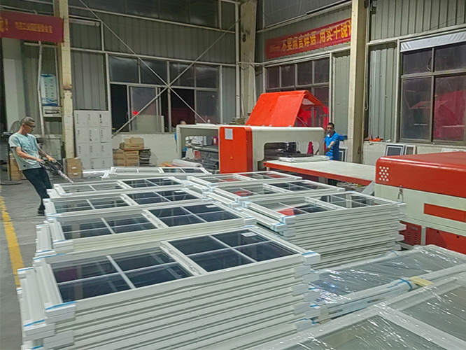 OEM UPVC Sash Window Single Hung Double Glazed For House