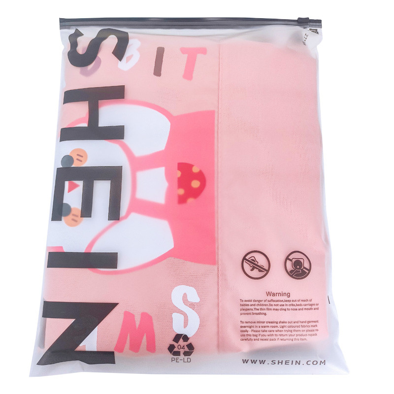Frosted Zipper Bags With Zipper Closure And Wide Selection Of Size Options