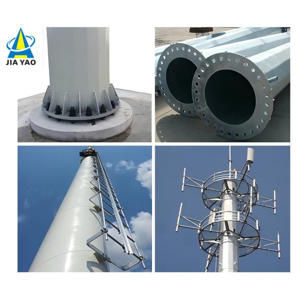 20M 30M Monopole AI Integrated Smart Telecommunication Tower IoT Enabled for 5G Network