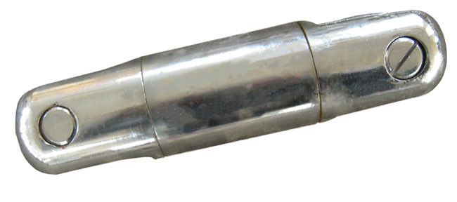 Galvanized Steel Wire Transmission Line Tool Rope Connectors Swivel Joints 80kN Rated Load