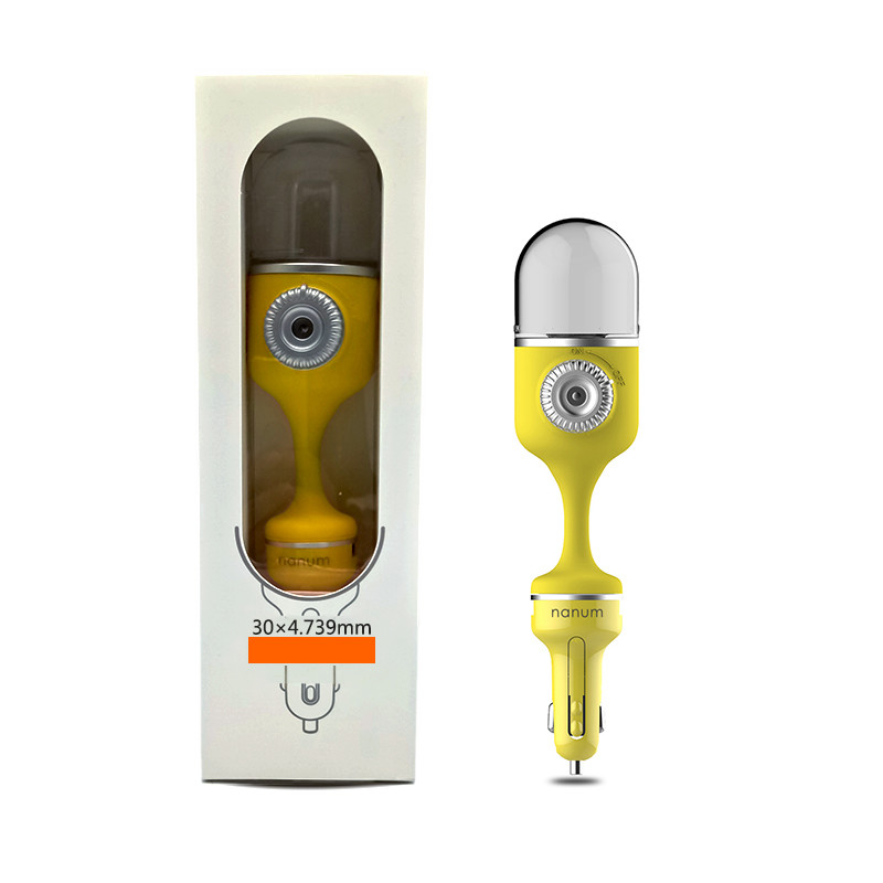 Aromatherapy Essential Oil Car Air Diffuser With Dual USB Charger