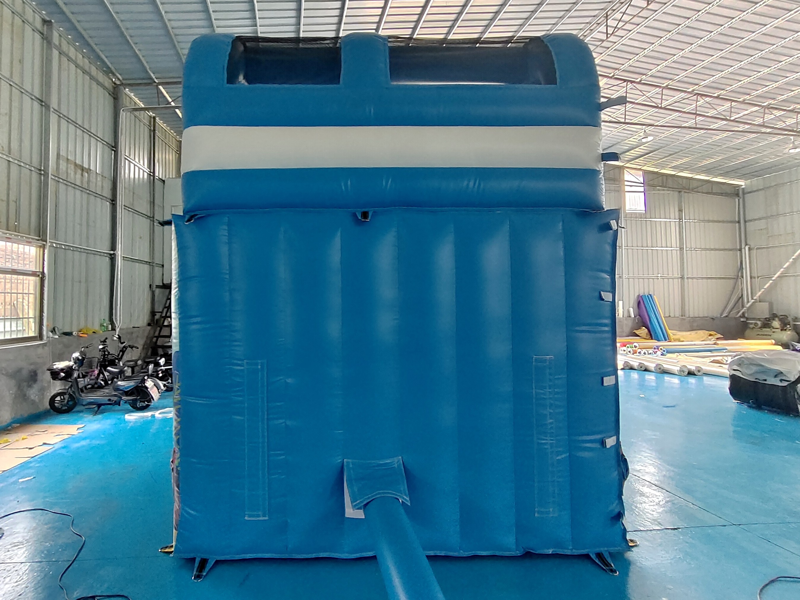 Commercial PVC Fireproof Inflatable Dry Slide Ocean Park High Slides Inflatable Castle For Kids And Adults