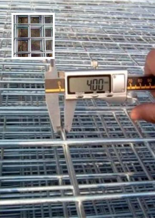 Customization Galvanized Welded Wire Mesh Sheets Weldmesh Security Fencing 5.2m