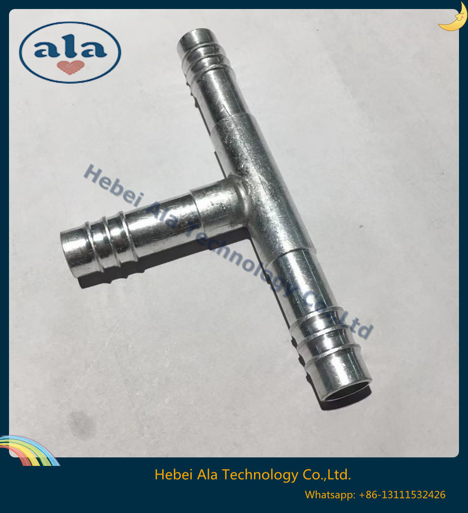 #6 #8 #10 #12 A/C Hose Fitting/Automotive A/C Hose Tee pipe aluminum fittings /Hose connection kit three-way T-head