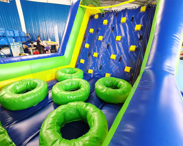 13.2X4.7X3M Inflatables Obstacle Course Adult Bounce House