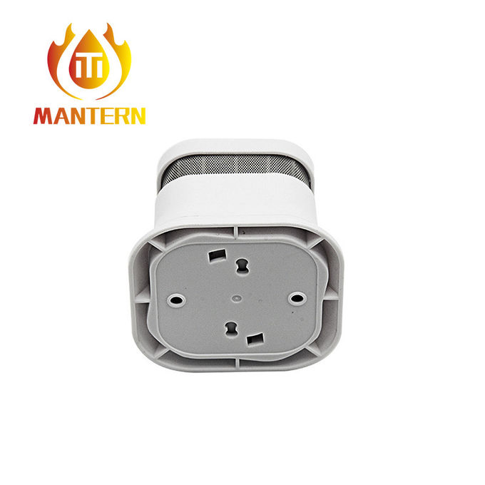 2 * AAA Intelligent Photoelectric Smoke Detector Sound And Visual Alarm
