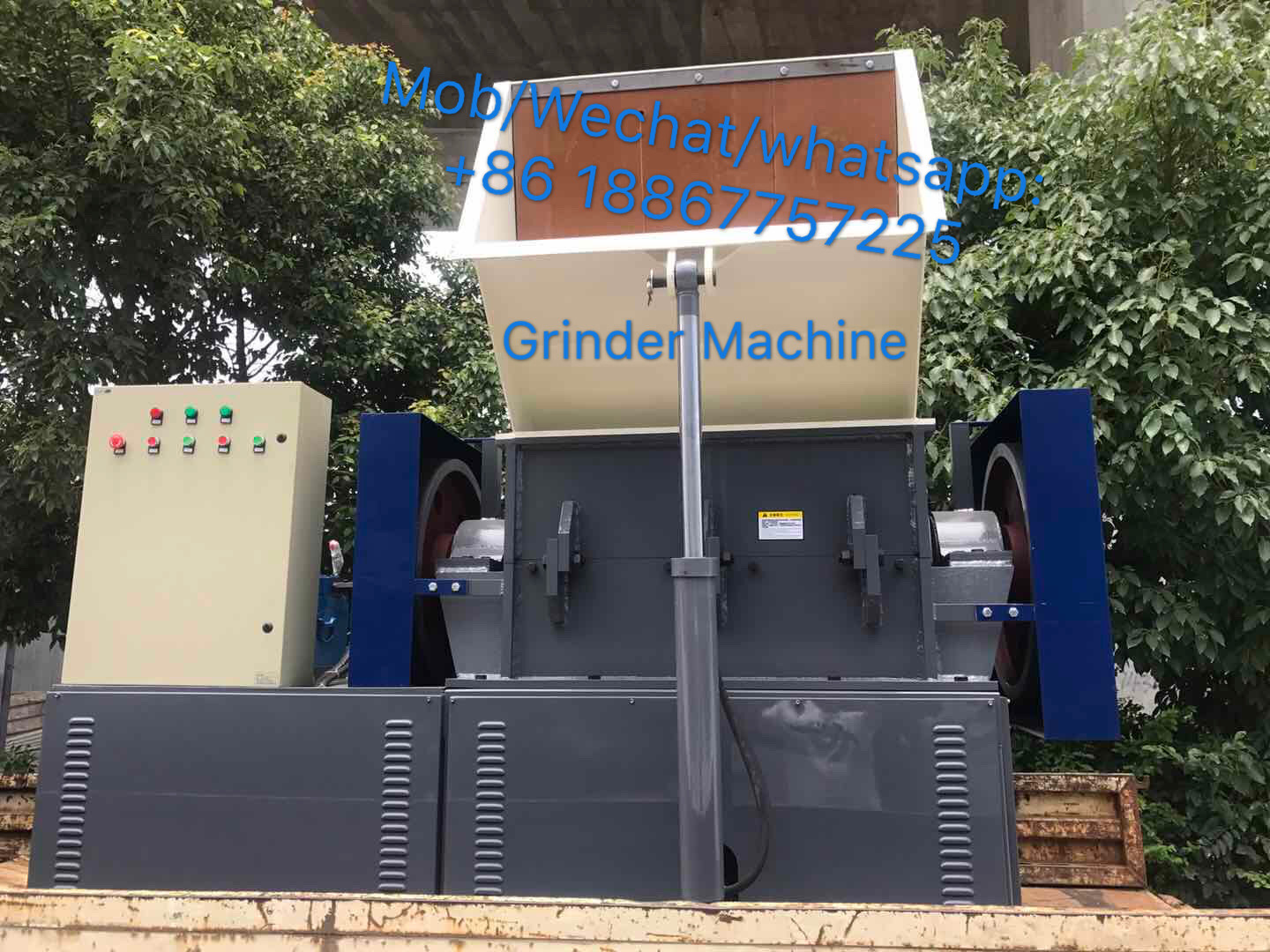 High Exported Quality Grinder Machine for grinding plastic recycle material ABS PC PP PS