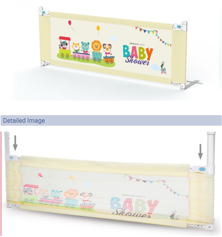 Baby Items Safe Eco-Friendly Child Safety Bed Rail Colorful Non-toxic Safety Playpen Baby Play Fence