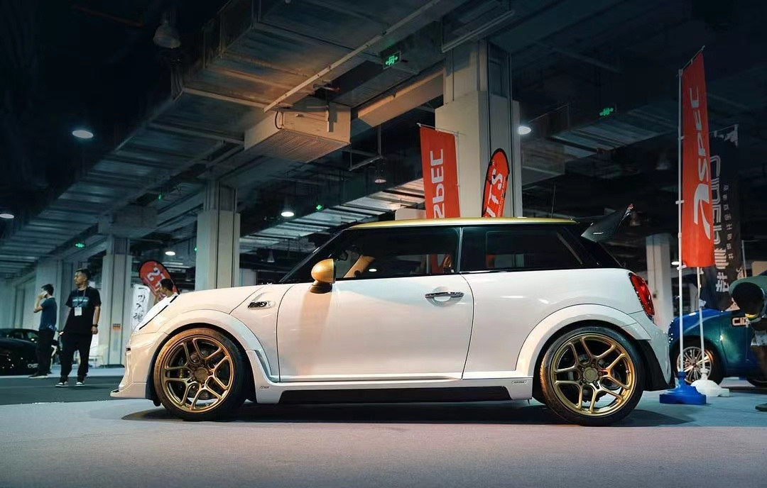 For BMW MINI Carbon Fiber Body Kit MINI Upgrades ASP Style Front and Rear Bumper Side Skirt Spoiler Wide-body Kit