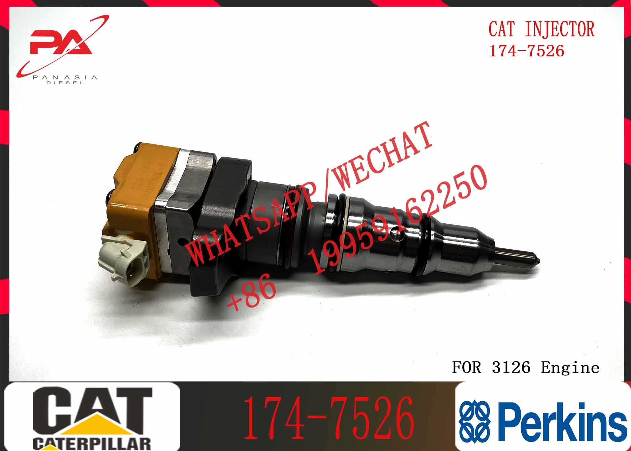 Fuel Injector Assembly 222-5966 180-7431 171-9710 171-9704 178-6432 188-1320 173-9379 4CR0197 198-4752 174-7526