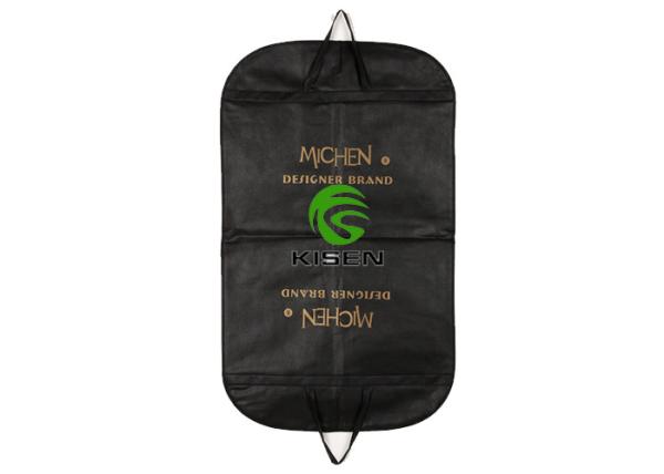 Standard Size Mens Suit Cover Bag , Nonwoven Fabric Vinyl Garment Bags With