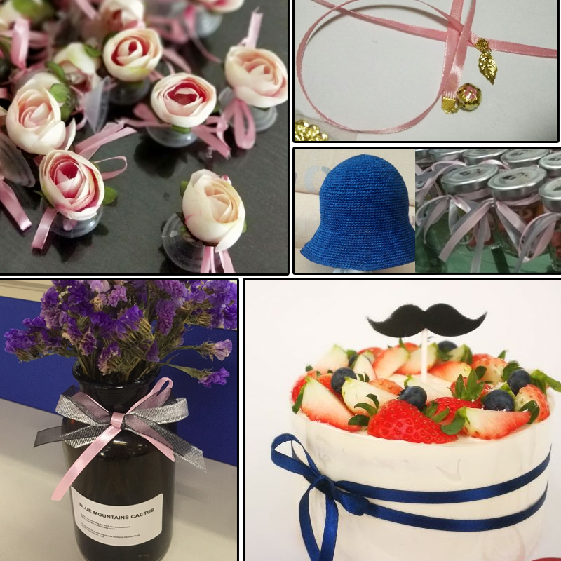 Free Sample 5mm Single Face Satin Ribbon For Craft