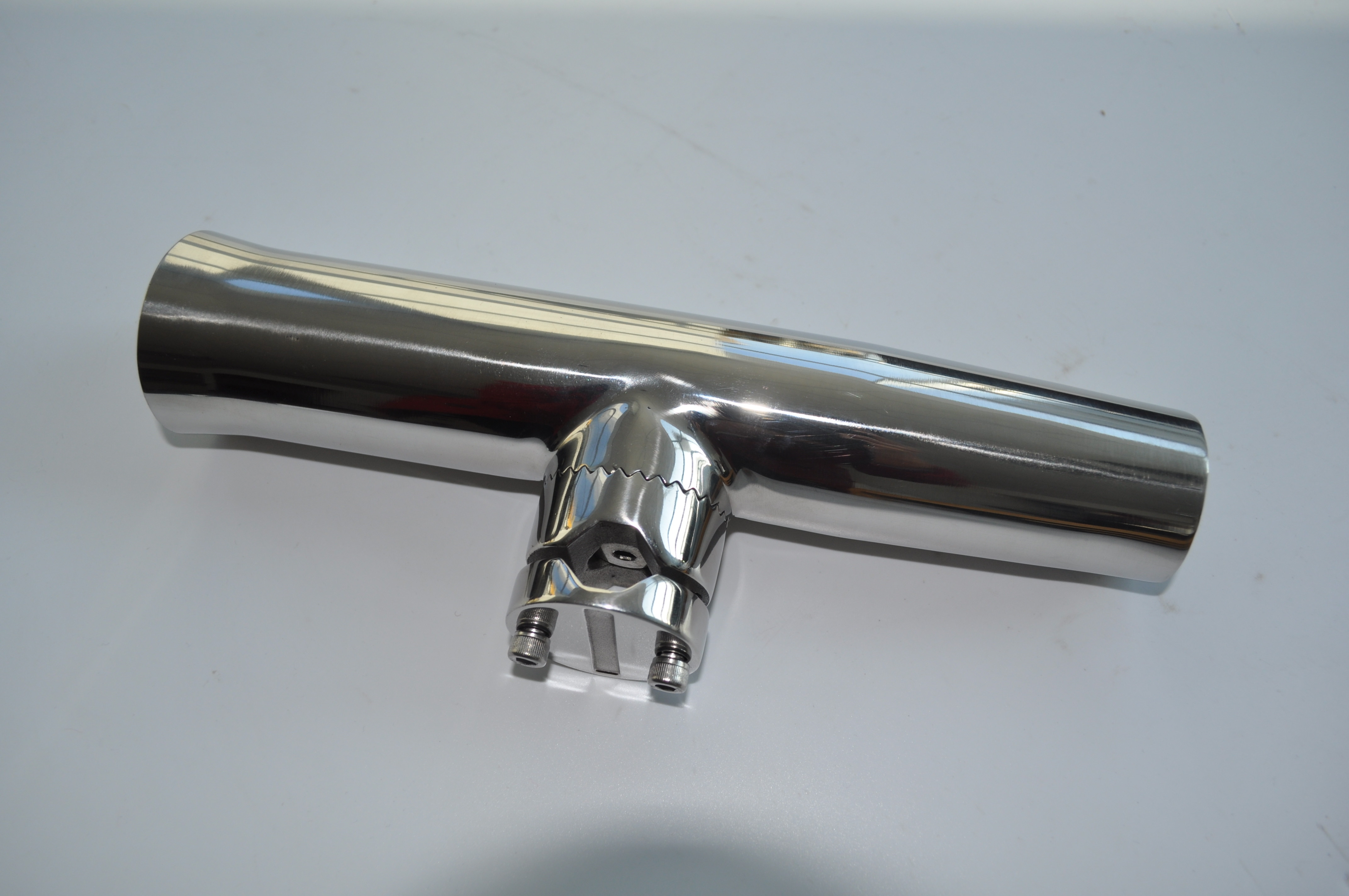 Tournament Style Stainless Steel Clamp Fishing Rod Holder to 2" For Boat Isure Marine