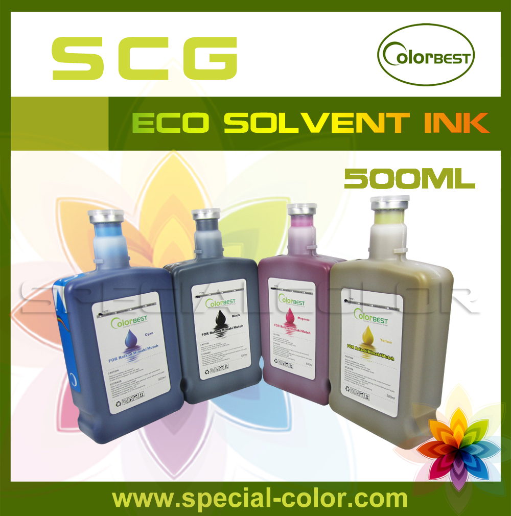 Galaxy ink. eco max2 ink for roland,mimaki.mutoh 500ml