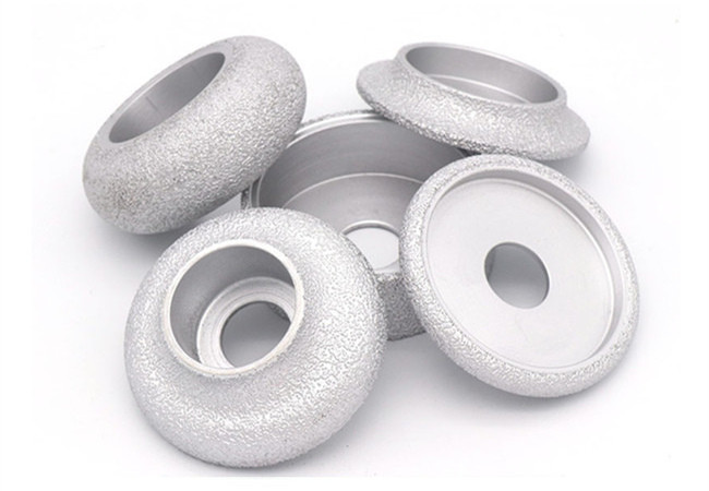 Silver Profile Diamond Grinding Wheel For Angle Grinder 75mm