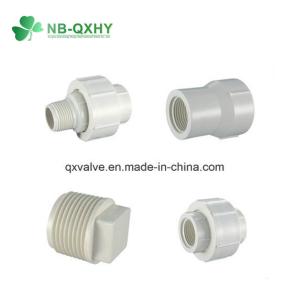 Buy cheap Blue PVC Plastic Female Tee with Cross Connection Design product