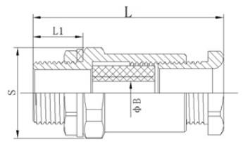 IP66 IP68 ATEX IECEx M20 Cable Gland Explosion Proof