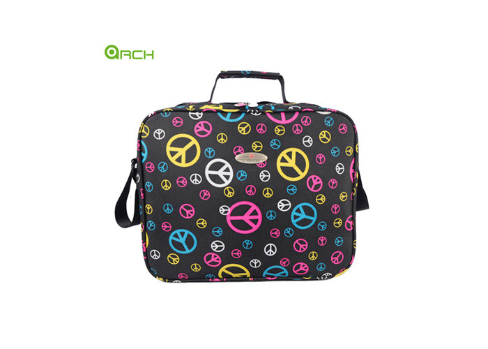 Printing 600D Duffel Travel Flight Bag with Top carry handle