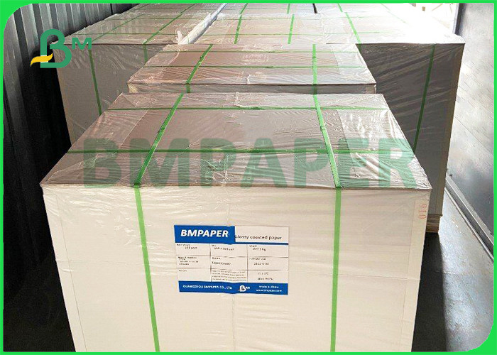 One Side Coated Glossy Surface Smoothness 300gsm C1S Art Paper For Box