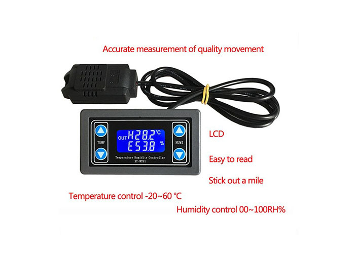 Sensor Module Digital Thermostat With Humidity Control XY-WTH1