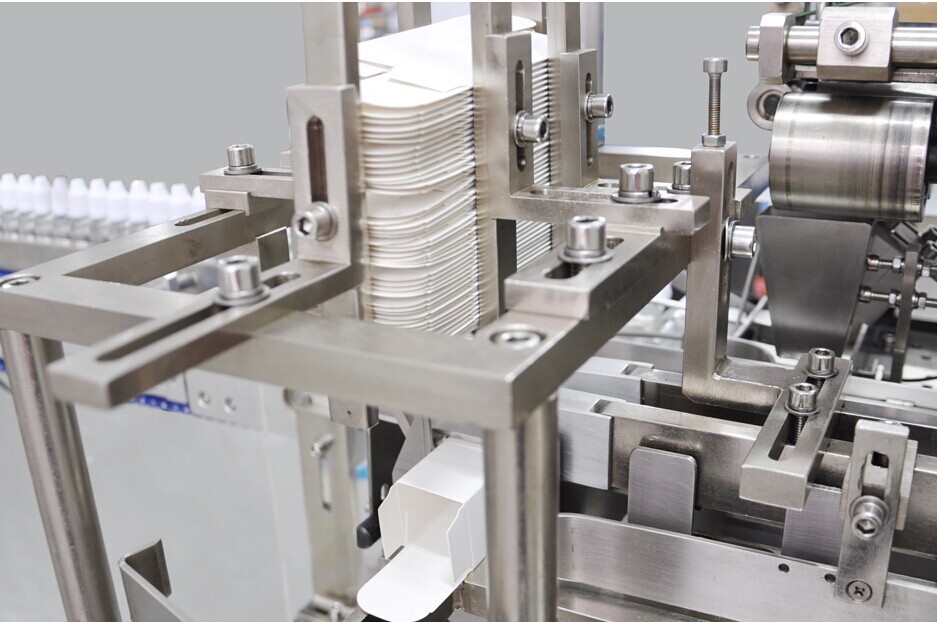 CE ISO9001 Certificated Automatic Cartoning Machine for Ointment / Bottle Box