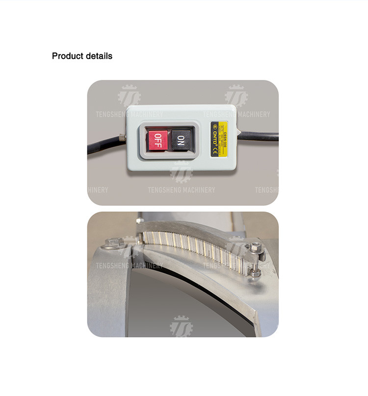 1500KG/H Vegetable Processing Machine French Fries Potato Stick Cutter