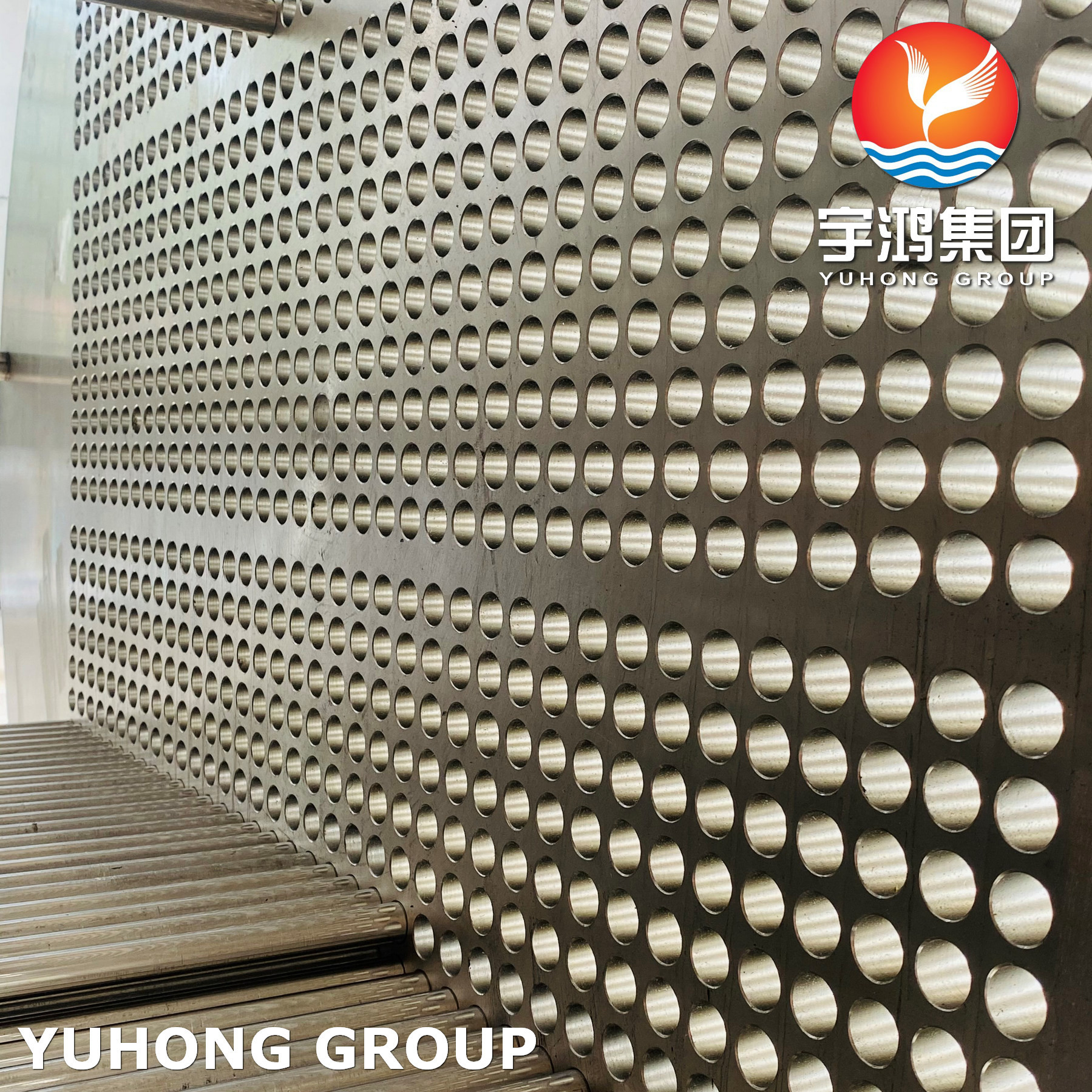 Heat Exchanger Tube Bundle , Stainless Steel Heat Exchanger Tube and Tubesheet