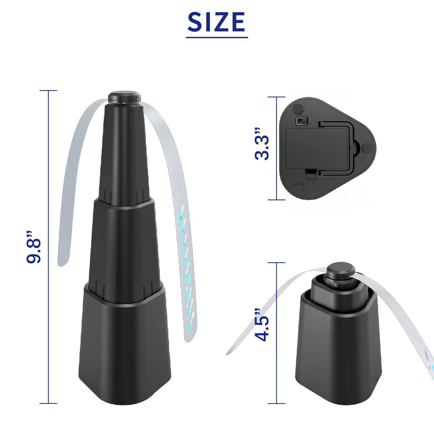 JZ Portable Mosquito Repellent Stand Fan Electrical Fly Repellent Fan Usb Charge Fly Catcher Fan