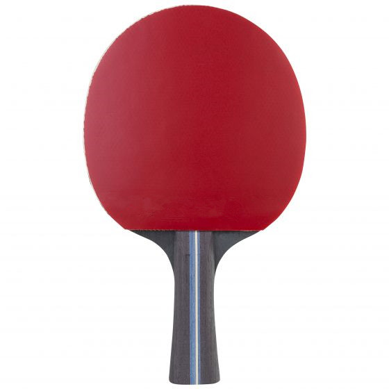 Professional Table Tennis Racket 4 Star 5Ply Offensive Blade Reversed Rubber With Sponge