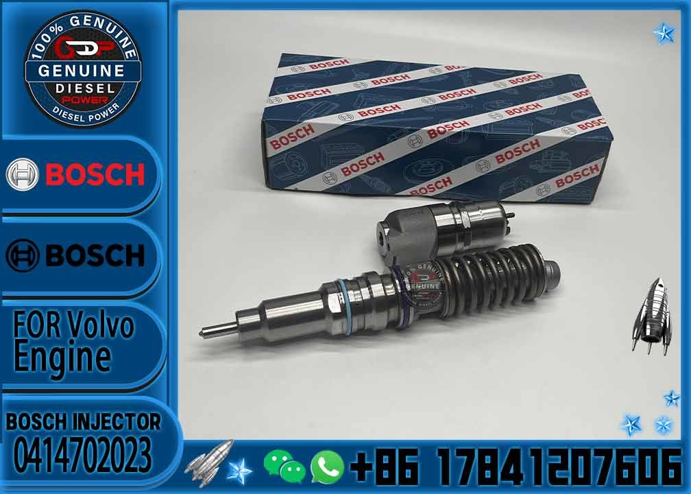 Diesel Common Rail Fuel Injector 3829644 0414702013 0414702023 For VOL Excavator Spare Parts