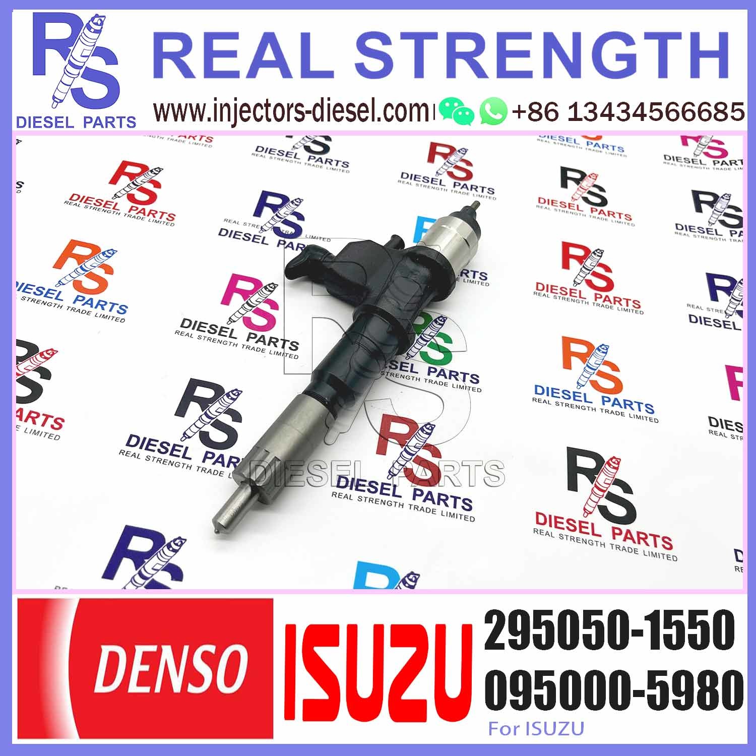 Common Rail Injector 295050-2990 8-98259290-0 898259290 295050-1550 For ISUZU 6WG1 engine