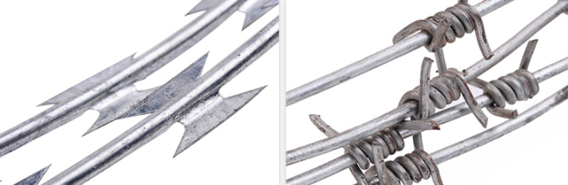 Hot Dip Galvanized Iron Barbed Wire Farm Boundary 12 X 14 Gauge 20kg / Roll