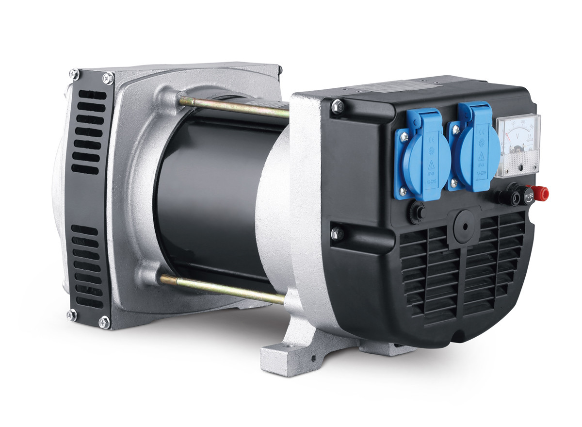 AC Brush Self Exciting High Output Alternator Aluminum Casting Marterials