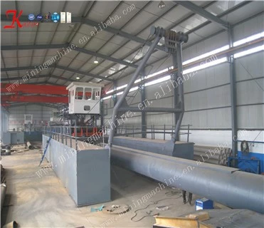 6000CBM/H Gold Suction Dredge Waterway Deepening Dredger Ship River Cleaning