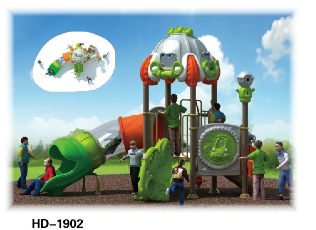 Newest Design Safety Outdoor Playground Equipment Children Slider