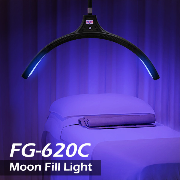 60W Half Ring Floor Lamp Lash RF Light For Tattoo Beauty Salon Eyelash