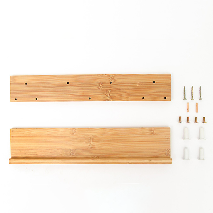 Expandable Wall Mounted Bamboo Towel Rack with Shelf The Essential Storage Solution